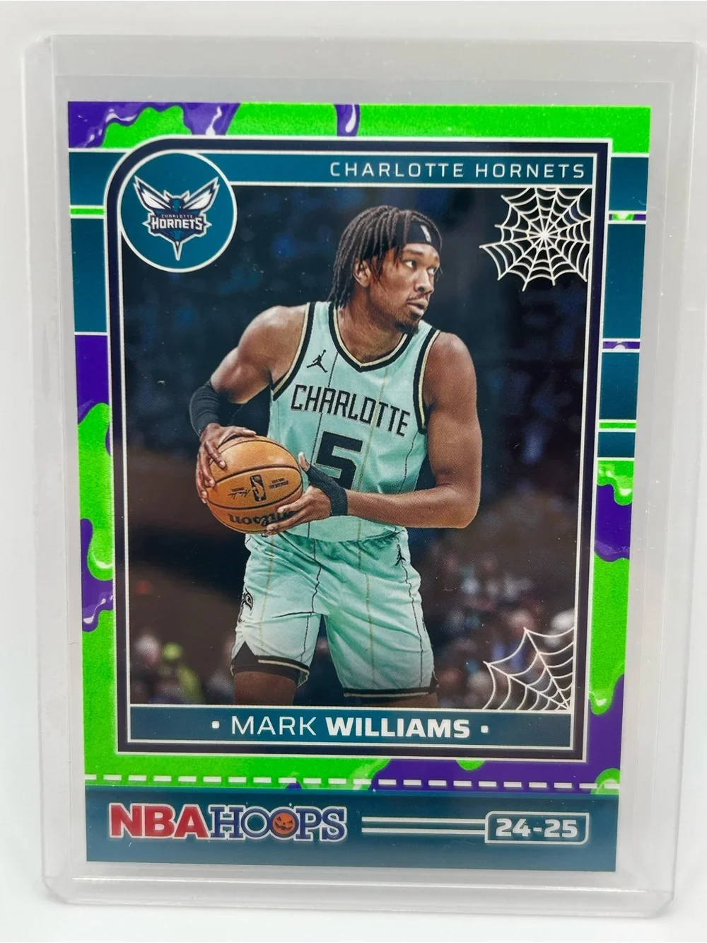Mark Williams Charlotte Hornets NBA Haunted Hoops Basketball Card 🎃